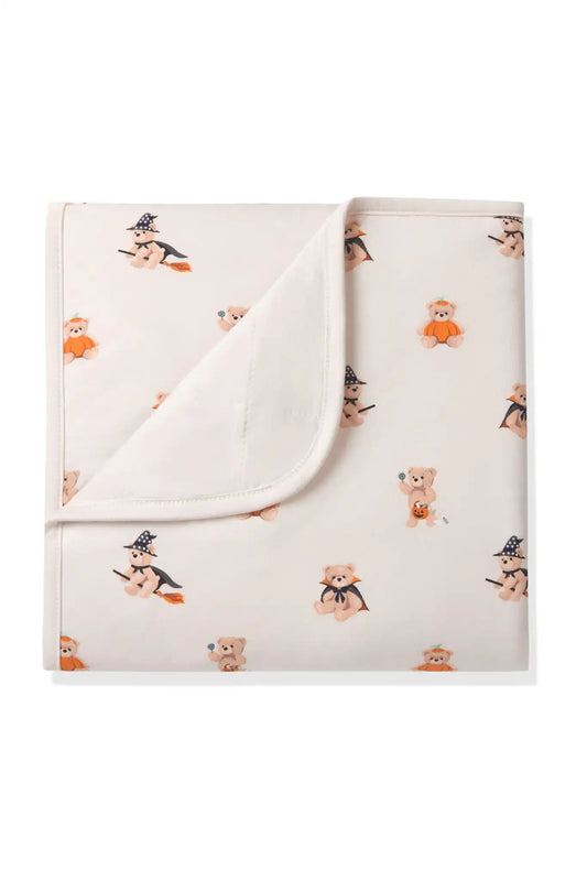 Baby Blanket in Halloween Teddy 1.0