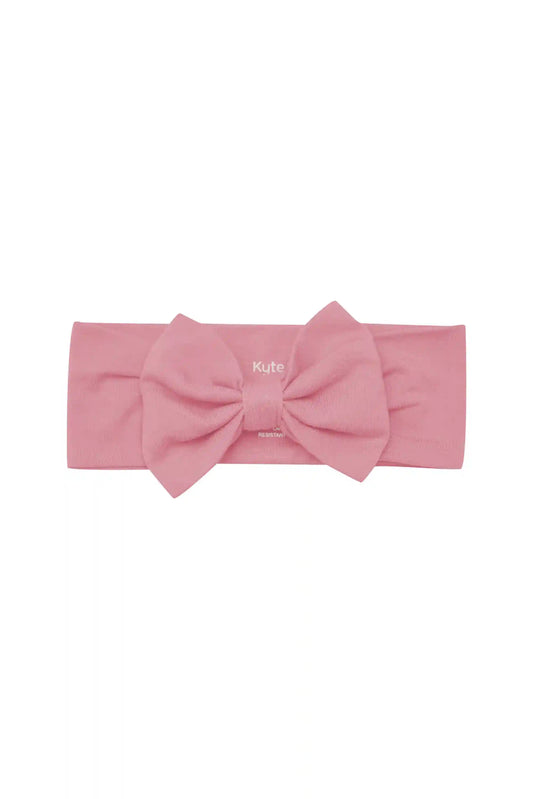 Bow Headband in Apple Blossom