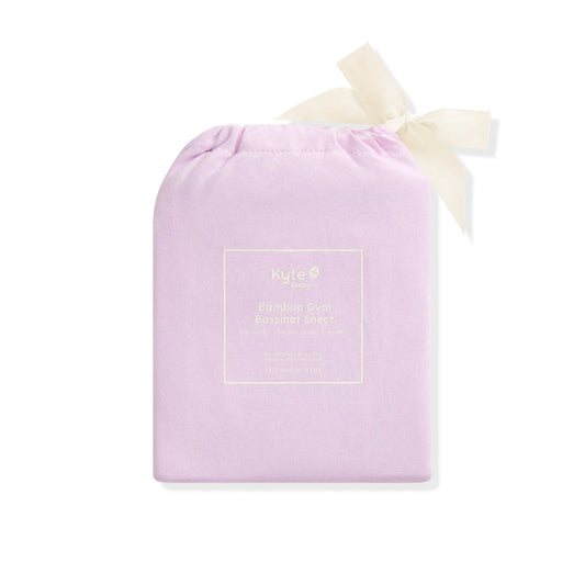 Oval Bassinet Sheet in Thistle