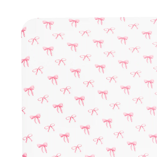 Mini Crib Sheet in Bow
