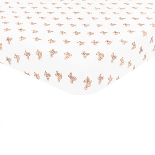 Crib Sheet in Teddy Bear