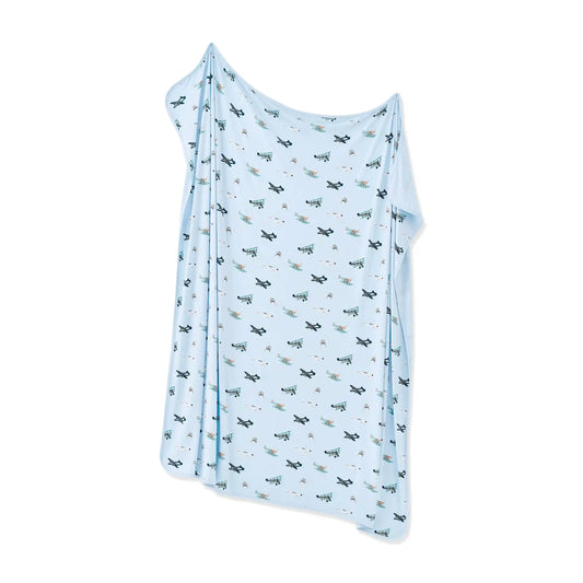 Swaddle Blanket in Take Off