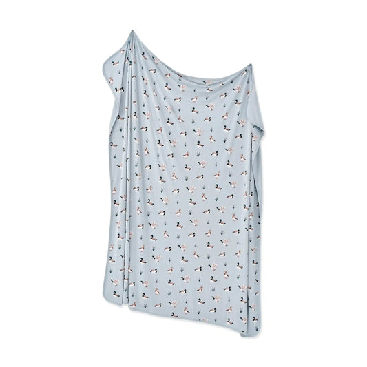 Swaddle Blanket in Mallard Duck