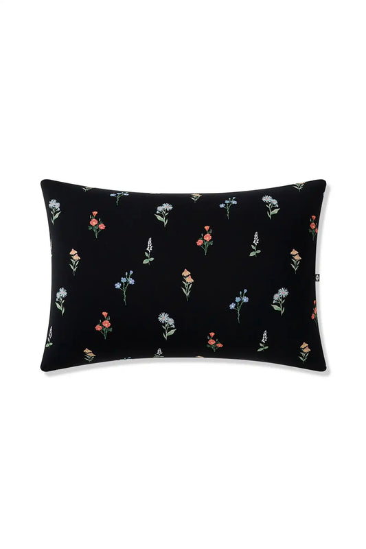 Toddler Pillowcase in Midnight Wildflower