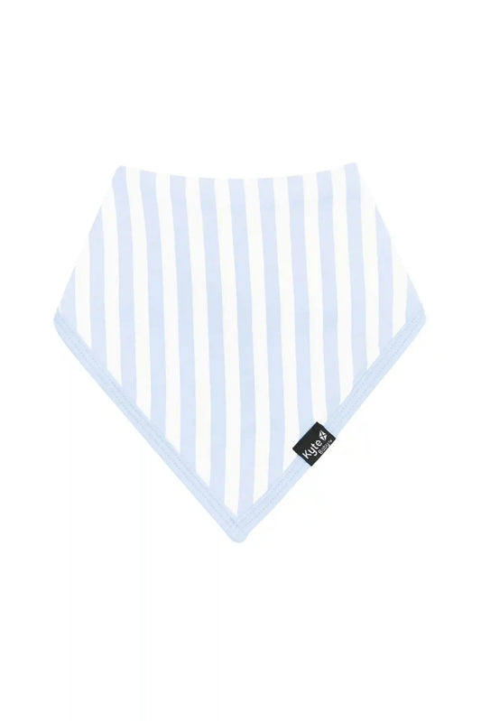 Bib in Small Mist Stripe