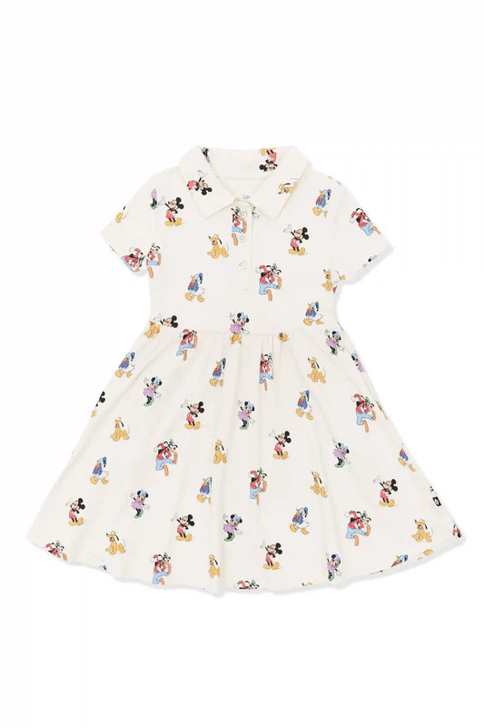 Polo Dress in Mickey Mouse and Friends