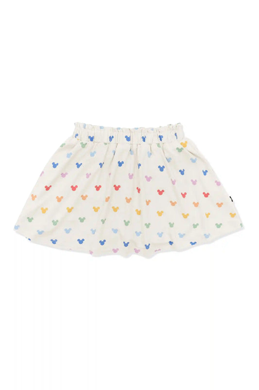 Toddler Skort in Pastel Mickey Mouse