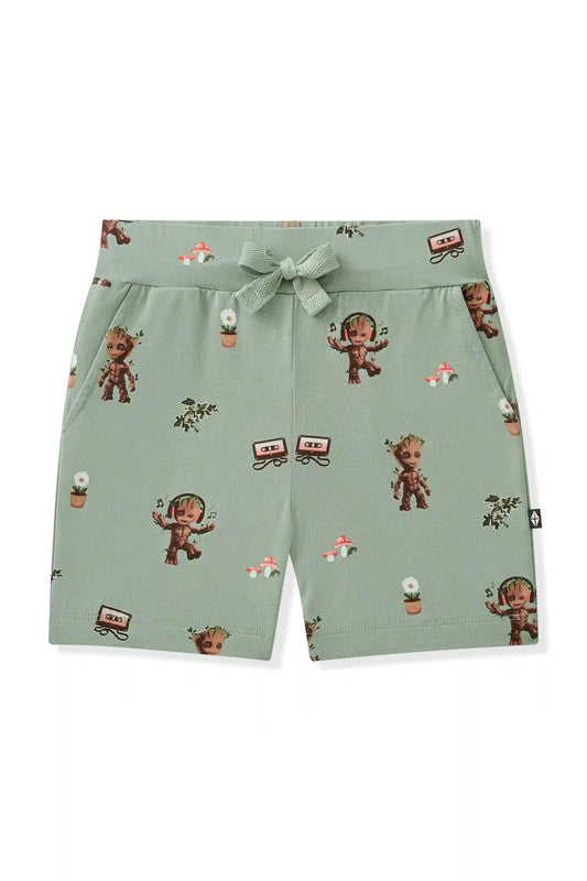 Drawstring Short in Groot