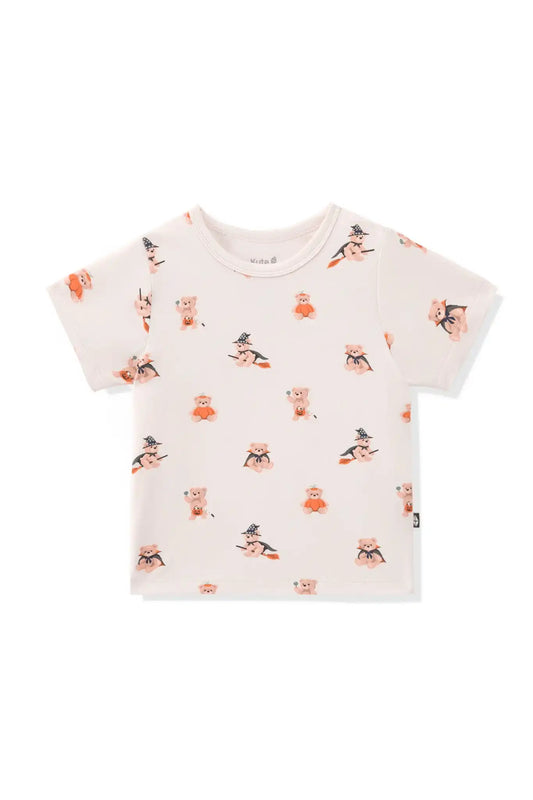 Toddler Basic Tee in Halloween Teddy