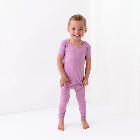 Short Sleeve with Pants Pajamas in Poi