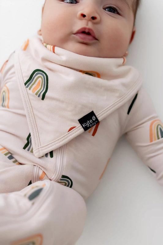 Bib in Retro Rainbow