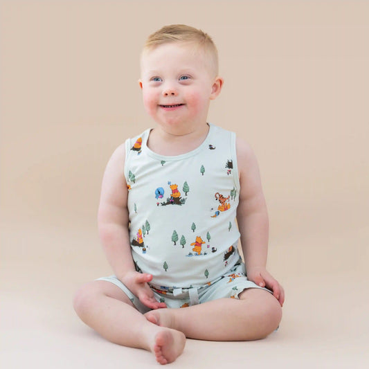 Toddler Tank Top in Winnie the Pooh Hundred Acre Wood