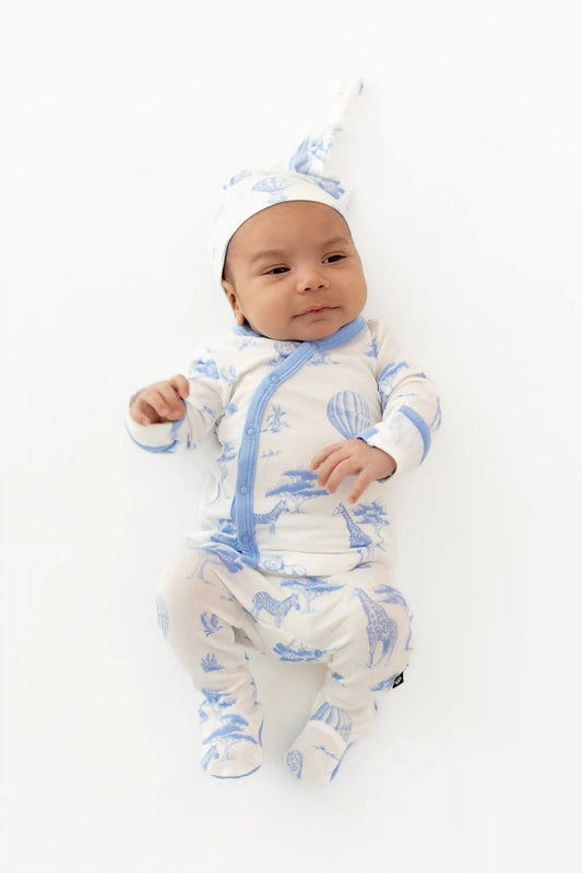 Take Me Home Set with Cap in Toile Safari