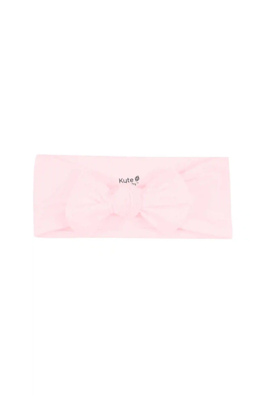 Knotted Bow Headband in Sakura