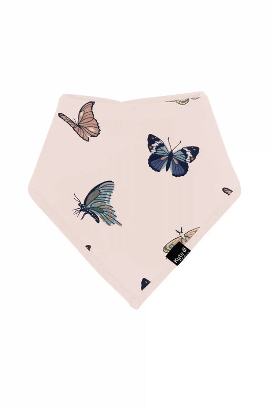 Bib in Blush Butterfly