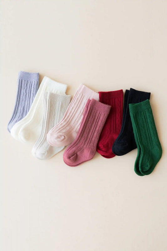 Knee High Socks in Blush