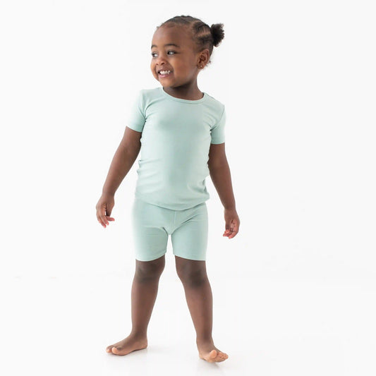 Short Sleeve Pajamas in Sage