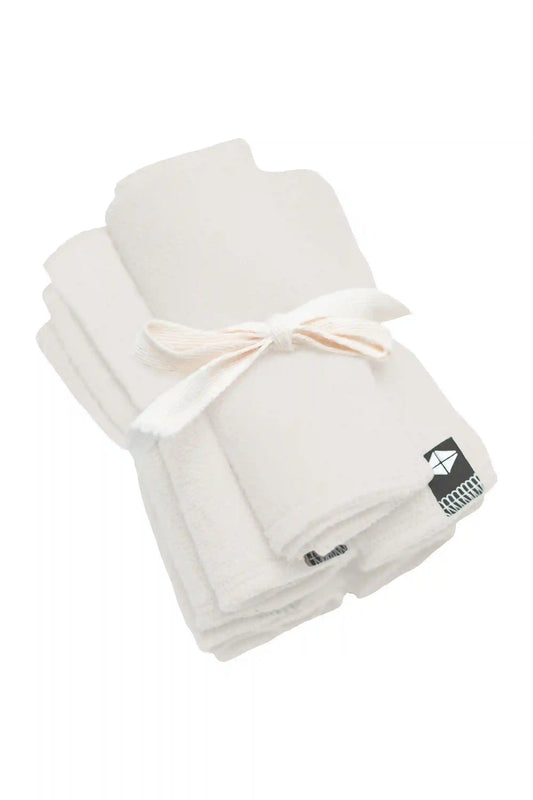 Terry Washcloth 5-Pack in Oat