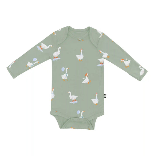 Long Sleeve Bodysuit in Silly Goose
