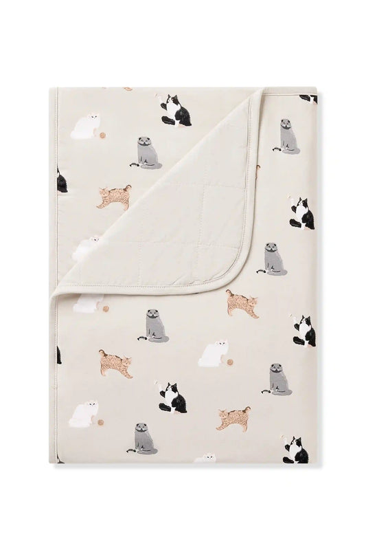 Toddler Blanket in Fluffy Cat 1.0