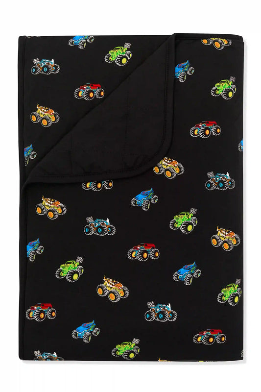 Toddler Blanket in Monster Truck 1.0