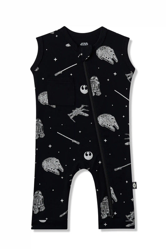Zippered Sleeveless Romper in STAR WARS™
