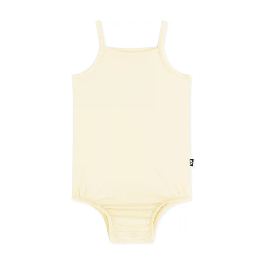 Spaghetti Strap Leotard in Chamomile