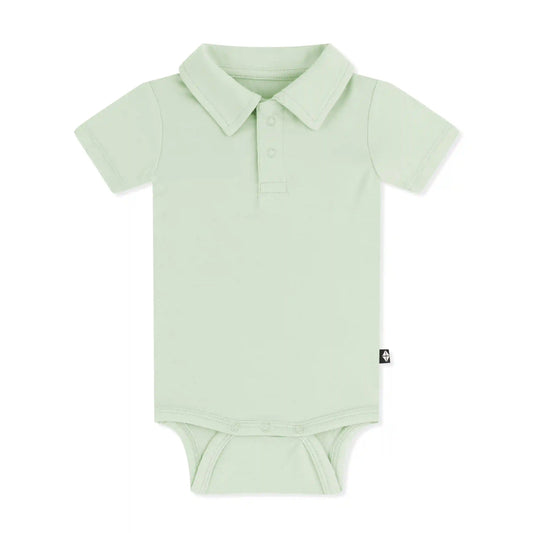 Polo Bodysuit in Basil