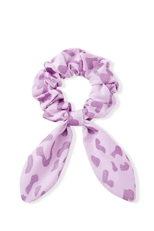 Scrunchie in Thistle Leopard