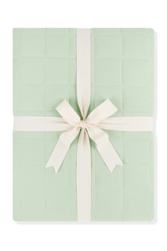Adult Quilted Blanket in Basil 2.5