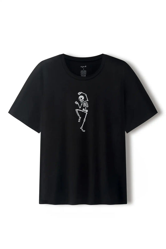 Men's Crew Neck Tee in Skeleton