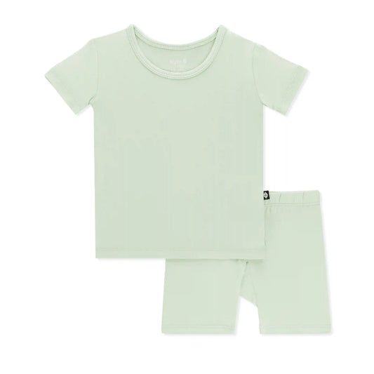 Short Sleeve Pajamas in Basil