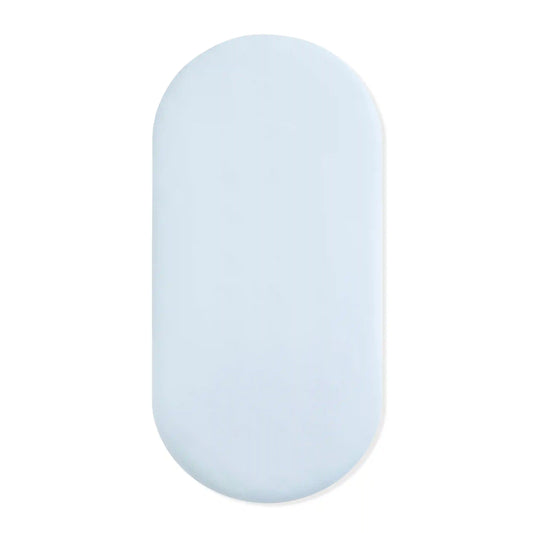 Oval Bassinet Sheet in Breeze
