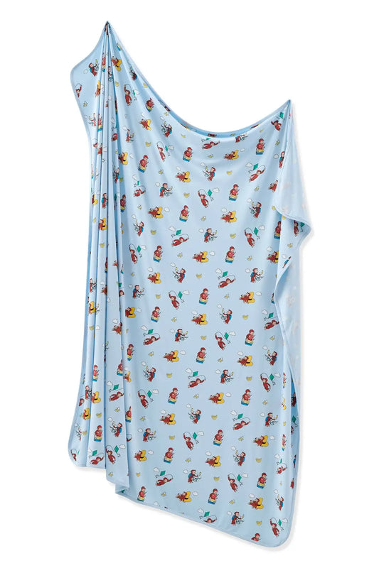 Swaddle Blanket in Curious George