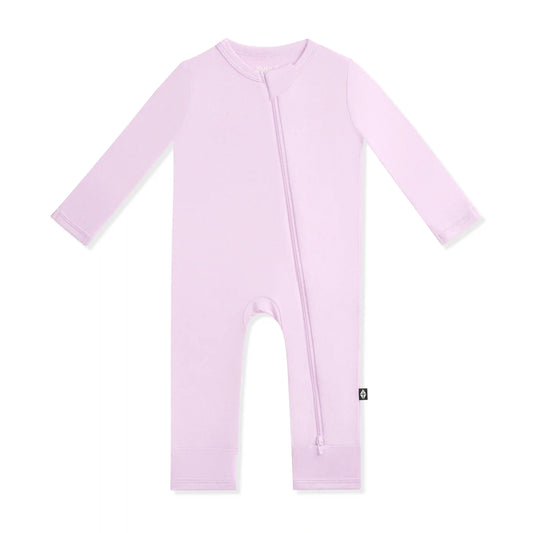 Zippered Romper in Thistle