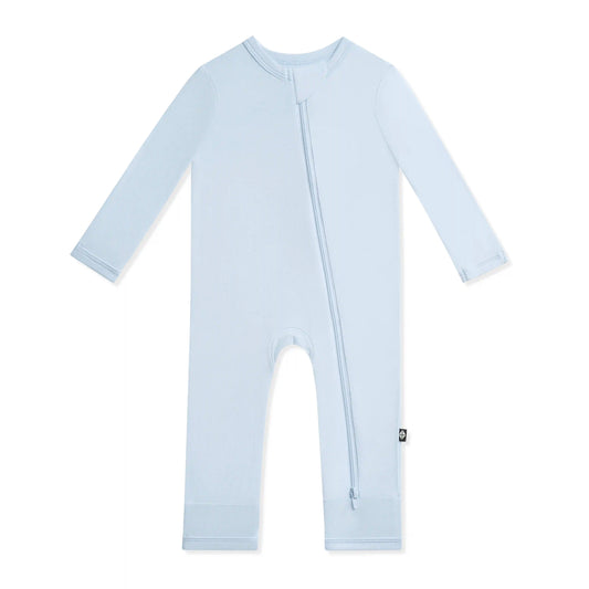Zippered Romper in Breeze