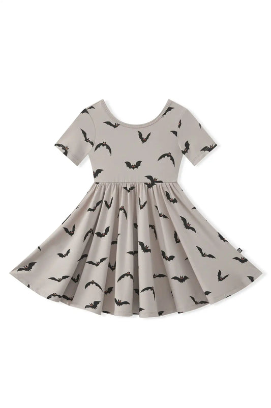 Twirl Dress in Bats
