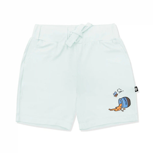 Drawstring Short in Winnie the Pooh on Dew