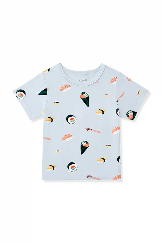 Toddler Basic Tee in Ice Sushi
