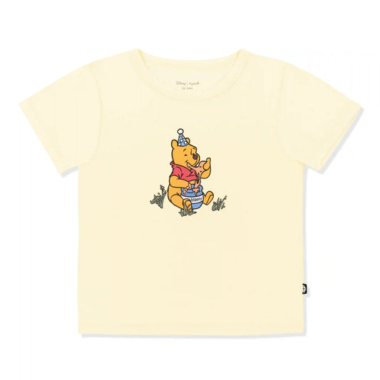 Toddler Basic Tee in Winnie the Pooh on Chamomile