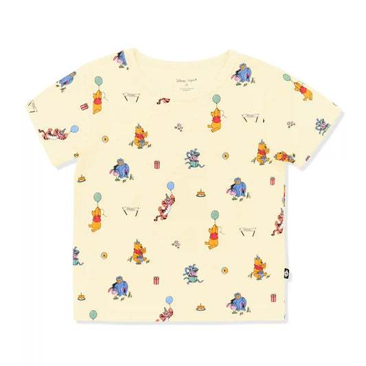 Toddler Basic Tee in Winnie the Pooh Celebration