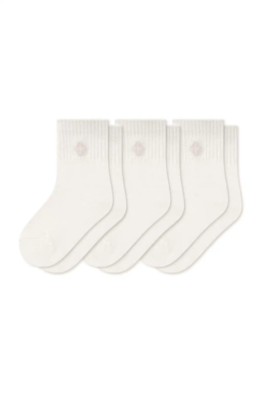 Crew Socks Combo 3-Pack in Cloud