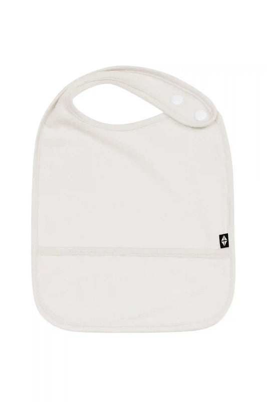 Terry Pocket Bib in Oat