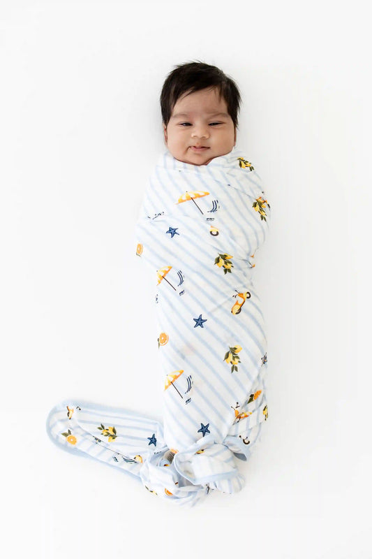 Swaddle Blanket in Amalfi Coast