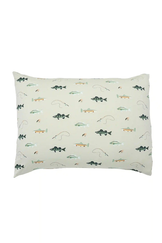 Standard Pillowcase in Fishing
