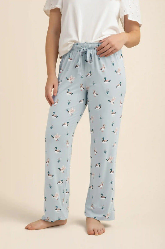 Women's Lounge Pants in Mallard Duck