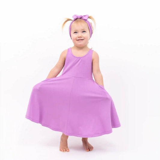 Tank Twirl Dress in Poi