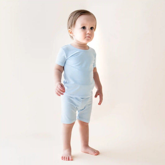 Short Sleeve Pajamas in Breeze