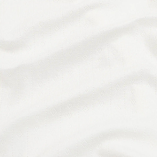 Pointelle Kimono Bodysuit in Cloud