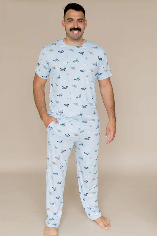 Men's Crew Neck Tee in Take Off